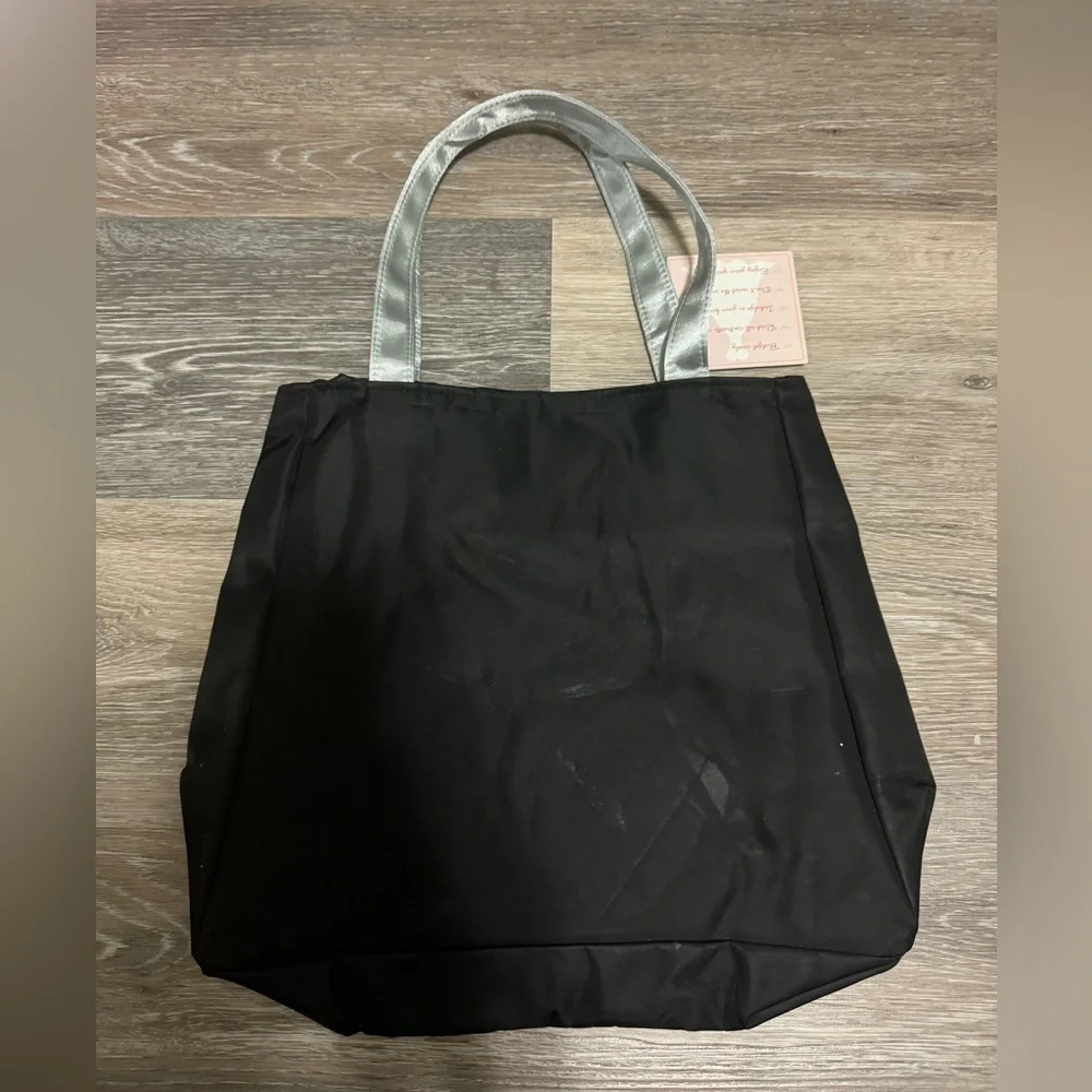 Bride To Be Black & Silver Tote Bag - Picture 5 of 6